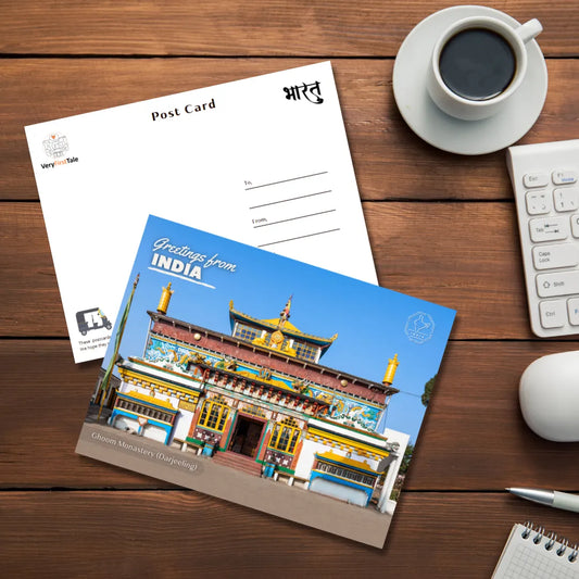 Darjeeling Ghoom Monastery India Postcards (Free Envelopes)