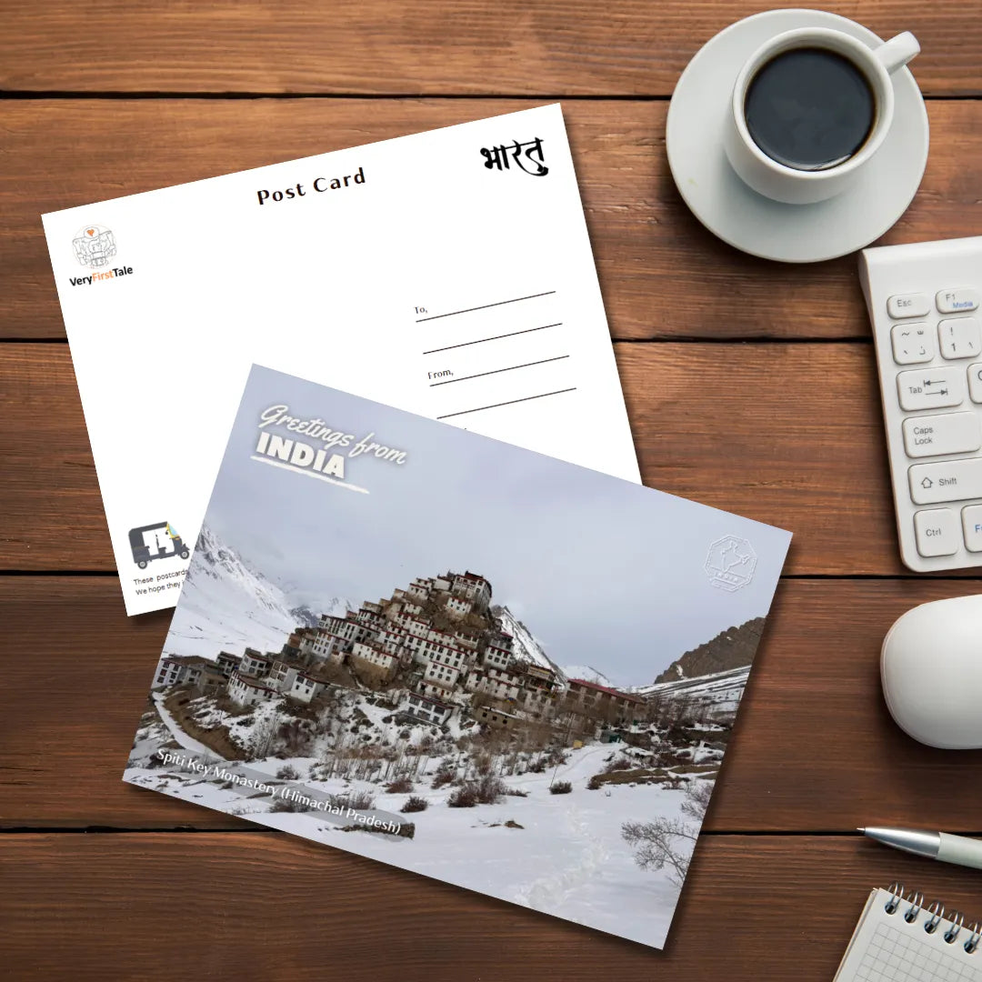 Landmarks of India Postcards - Pack of 6 (Free Envelopes)