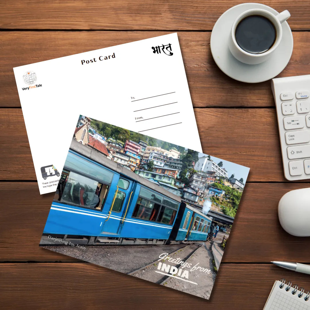 Darjeeling Toy Train India Postcards (Free Envelopes)