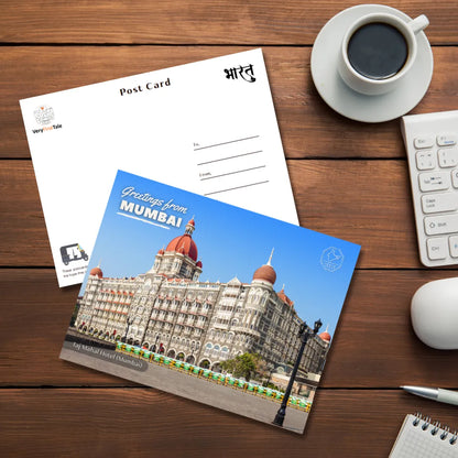 Mumbai Taj Mahal Hotel India Postcards (Free Envelopes)