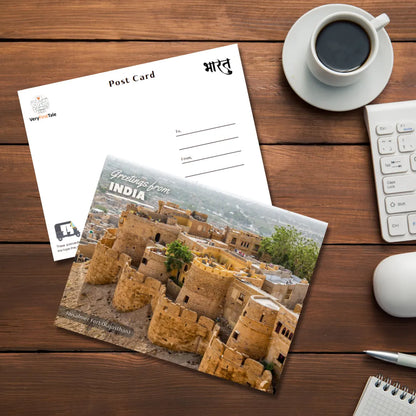 Popular Forts of India Postcards Assorted Collection - Pack of 5 (Free Envelopes)