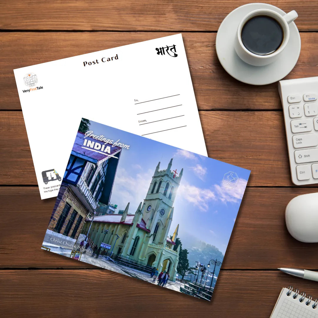 Shimla Christ Church India Postcards (Free Envelopes)