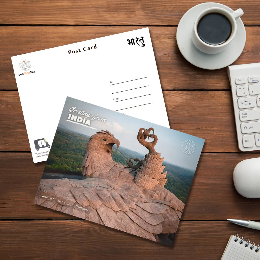 Jatayu Earth's Center Kerala Postcards (Free Envelopes)