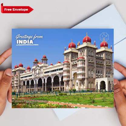 Mysuru Palace India Postcards (Free Envelopes)