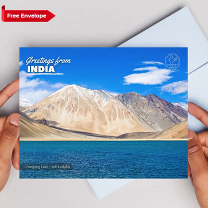 Pangong Lake Leh Ladakh Postcards (Free Envelopes)