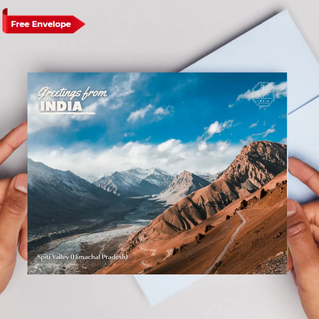 Spiti Valley Himachal Pradesh India Postcards (Free Envelopes)