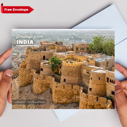 Jaisalmer Fort India Postcards (Free Envelopes)