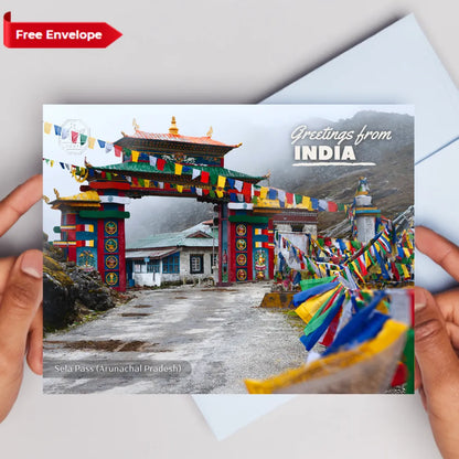 Sela Pass Arunachal Pradesh India Postcards (Free Envelopes)