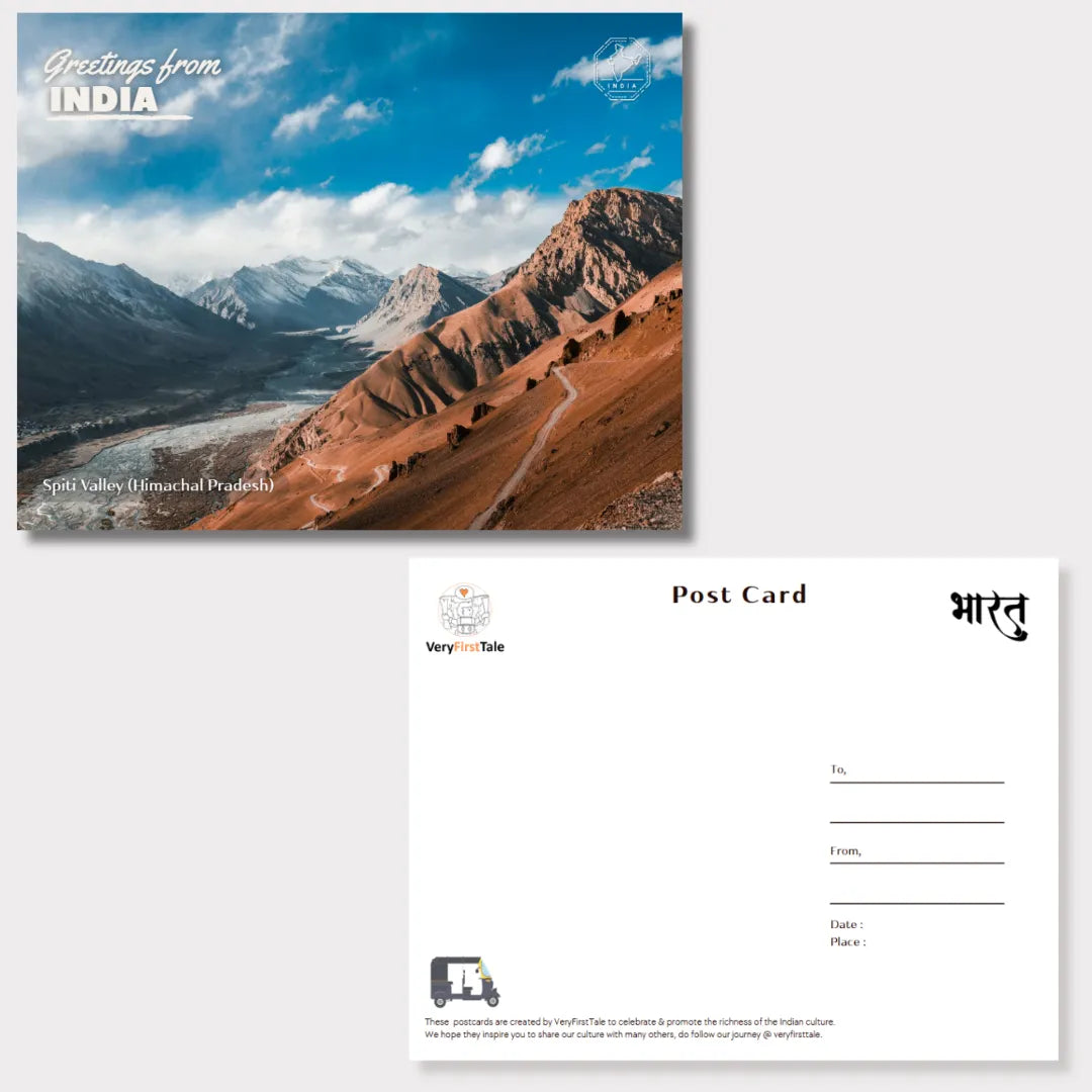 Spiti Valley Himachal Pradesh India Postcards (Free Envelopes)