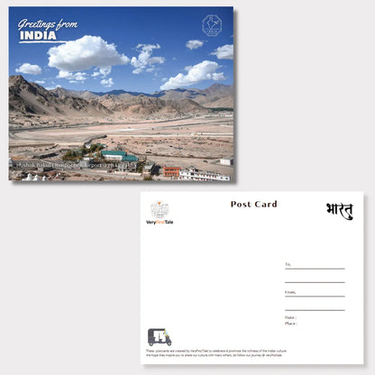Landmarks of India Postcards - Pack of 20 (Free Envelopes)