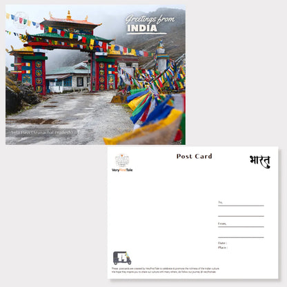 Sela Pass Arunachal Pradesh India Postcards (Free Envelopes)