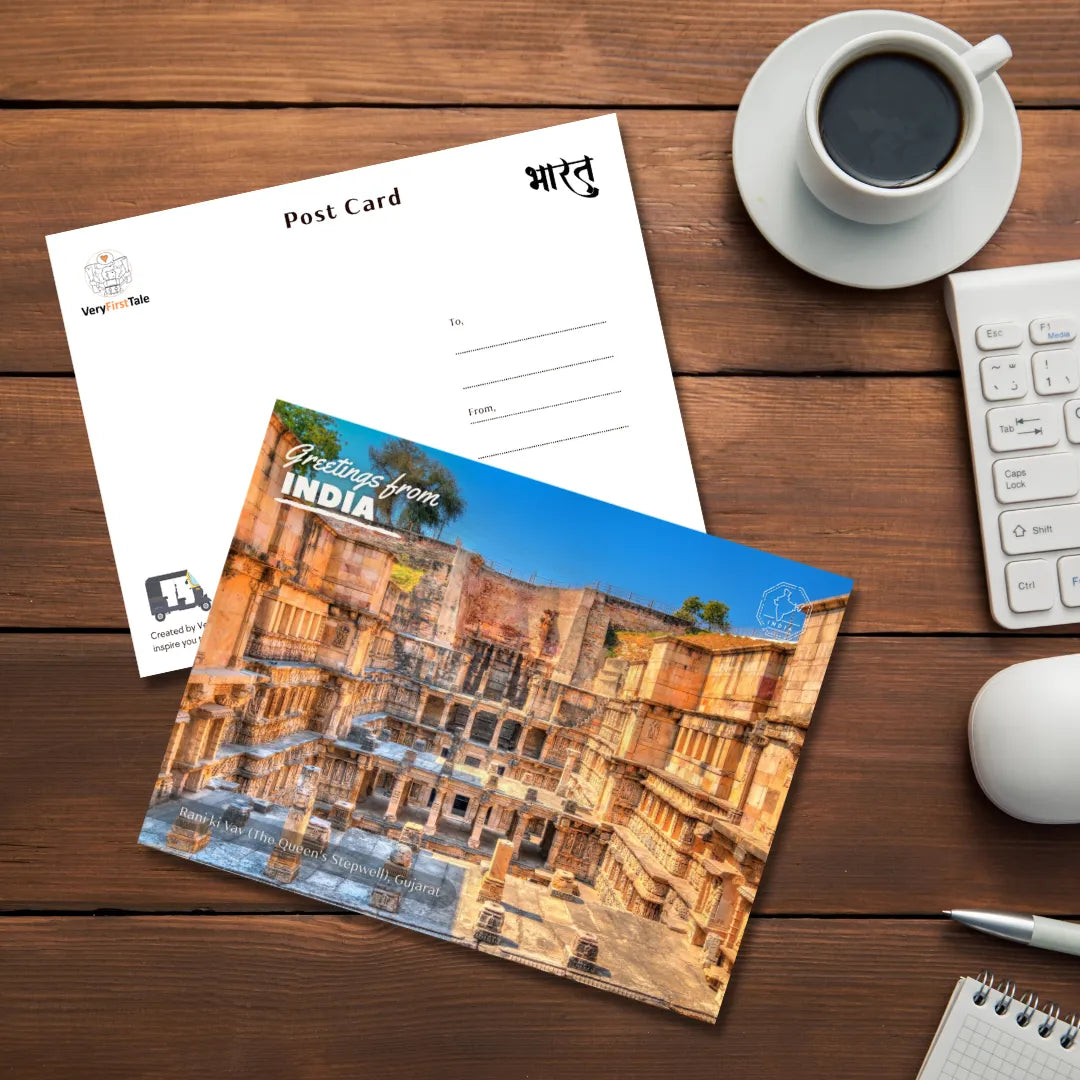 Gujarat Postcards Pack of 4 (Free Envelopes)