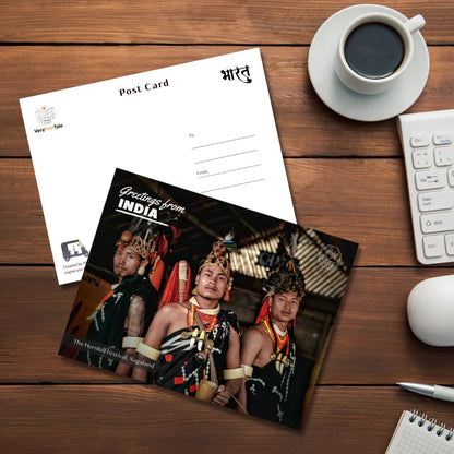 Nagaland & Manipur India Postcards Pack of 4 (Free Envelopes)