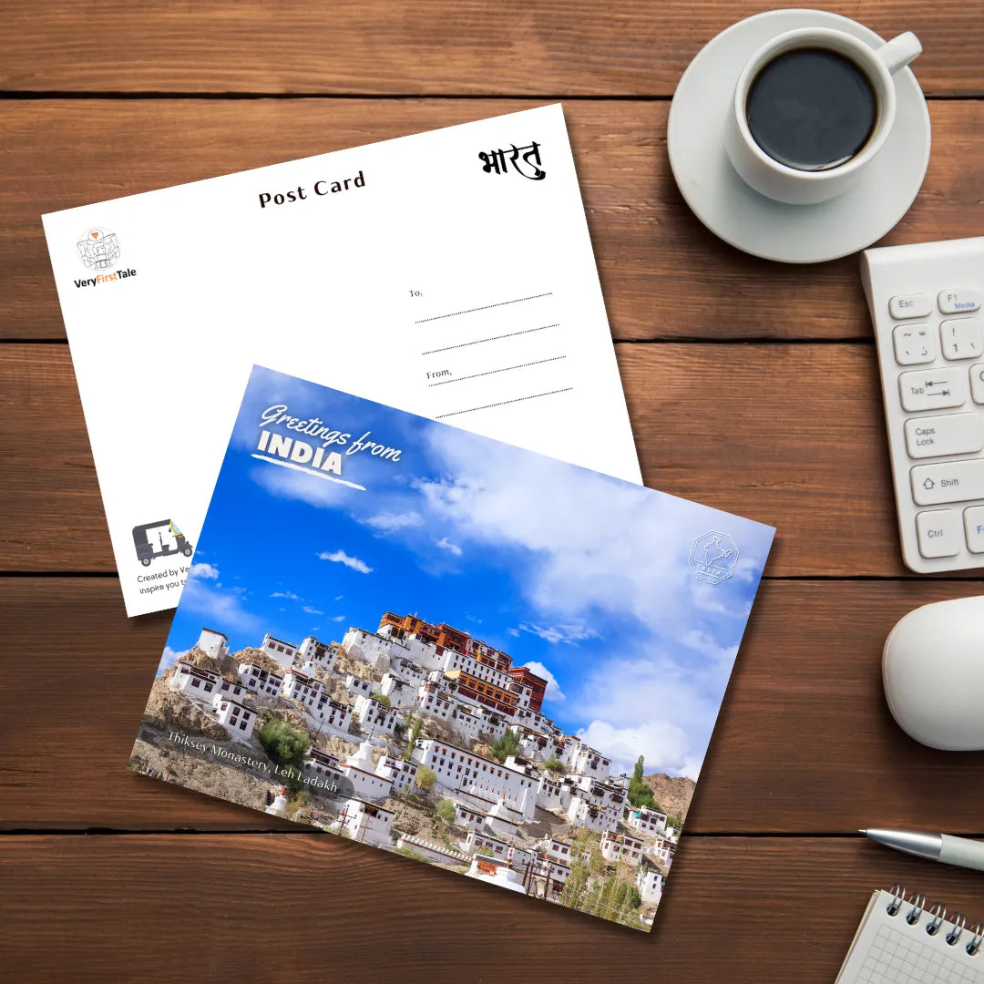 Leh Ladakh India Postcards Pack of 4 (Free Envelopes)
