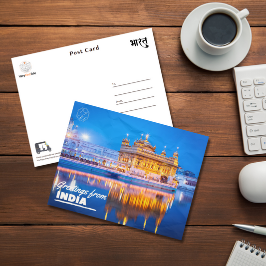 Golden Temple Amritsar India Postcards (Free Envelopes)