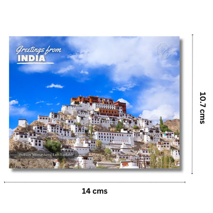 Leh Ladakh India Postcards Pack of 4 (Free Envelopes)