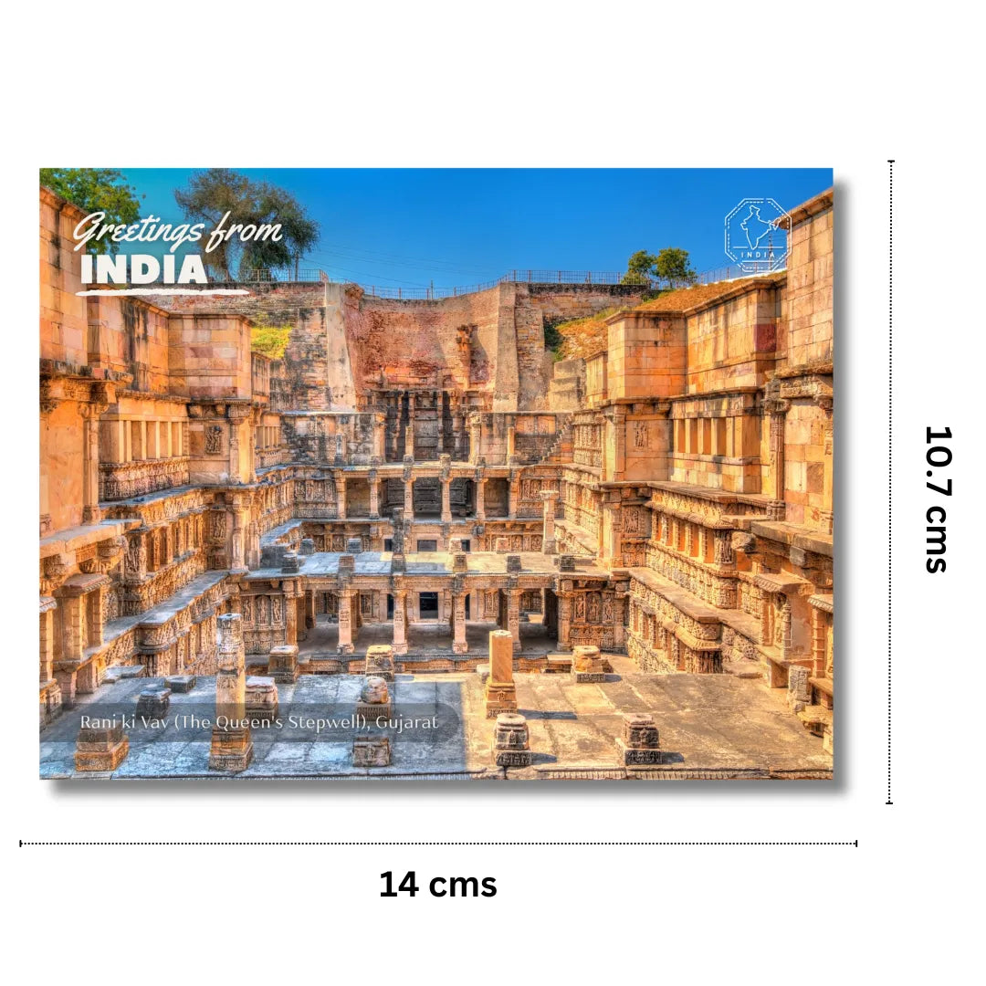Gujarat Postcards Pack of 4 (Free Envelopes)