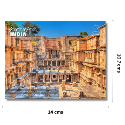 Gujarat Postcards Pack of 4 (Free Envelopes)