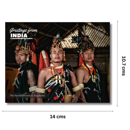 Nagaland Hornbill Festival India Postcards (Free Envelopes)