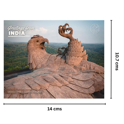 Jatayu Earth's Center Kerala Postcards (Free Envelopes)