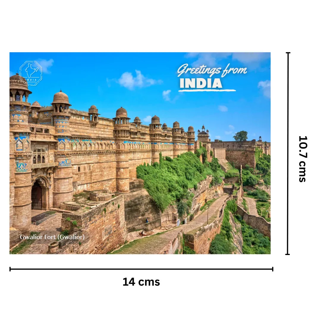 Gwalior Fort India Postcards (Free Envelopes)