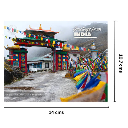 Sela Pass Arunachal Pradesh India Postcards (Free Envelopes)