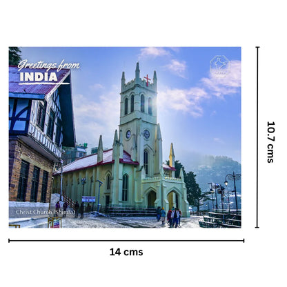 Shimla Christ Church India Postcards (Free Envelopes)