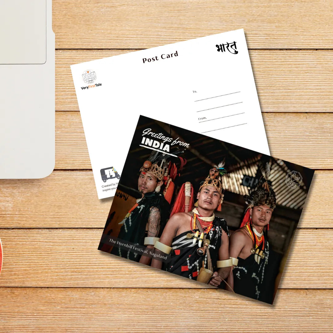 Nagaland & Manipur India Postcards Pack of 4 (Free Envelopes)
