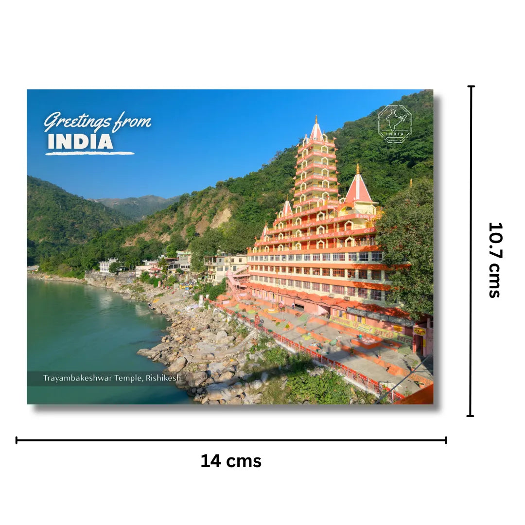 Trayambakeshwar Temple Rishikesh Postcards (Free Envelopes)