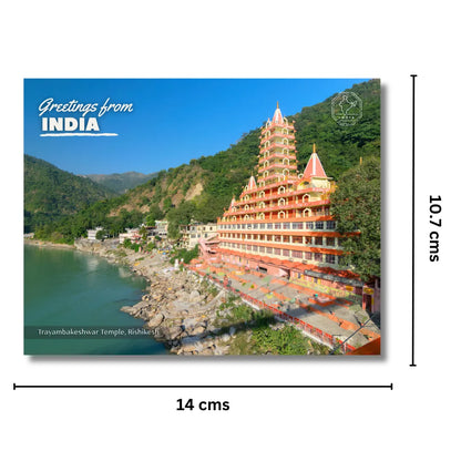 Trayambakeshwar Temple Rishikesh Postcards (Free Envelopes)