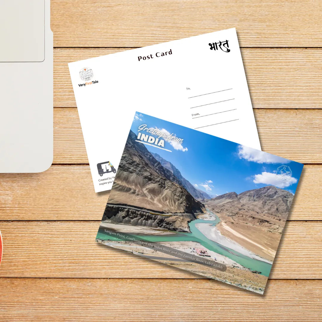 Leh Ladakh India Postcards Pack of 4 (Free Envelopes)