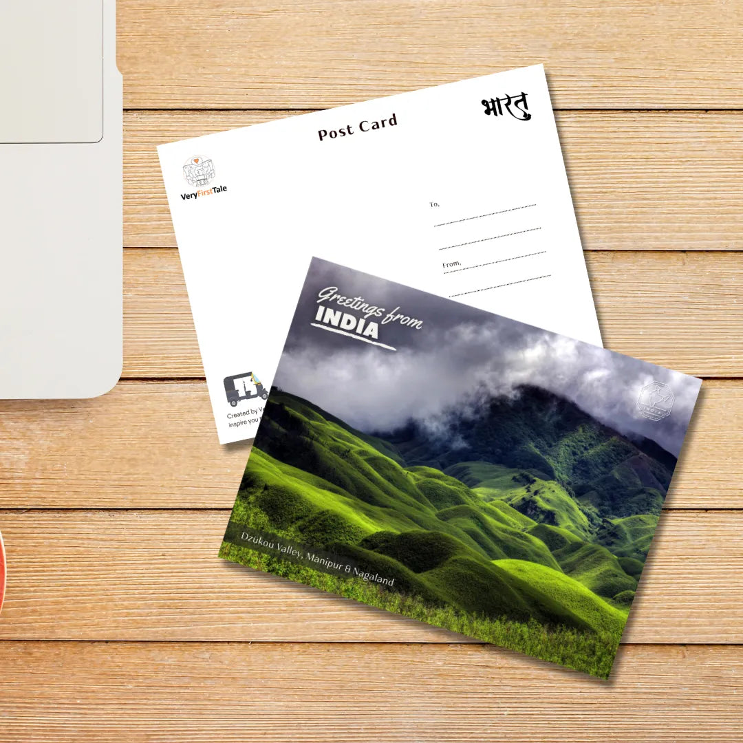 Nagaland Dzukou Valley India Postcards (Free Envelopes)