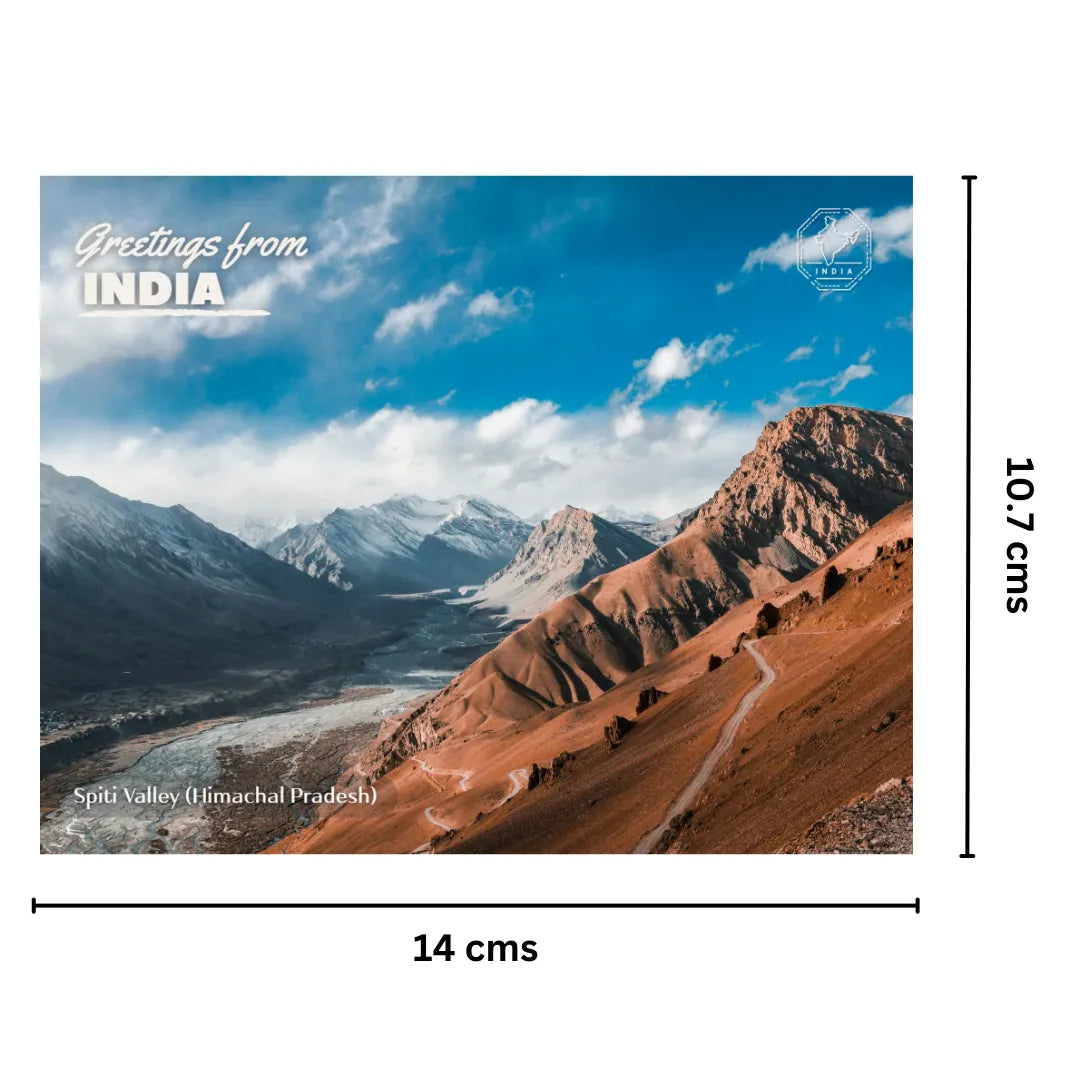 Spiti Valley Himachal Pradesh India Postcards (Free Envelopes)