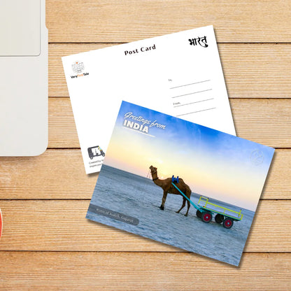 Gujarat Postcards Pack of 4 (Free Envelopes)
