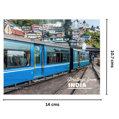 Darjeeling Toy Train India Postcards (Free Envelopes)